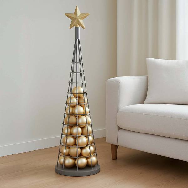 fertig geschmückte künstliche weihnachtsbäume Kunsttanne mit Christbaumschmuck 180cm günstig kaufen VIMODA Teppich Geometrische Muster