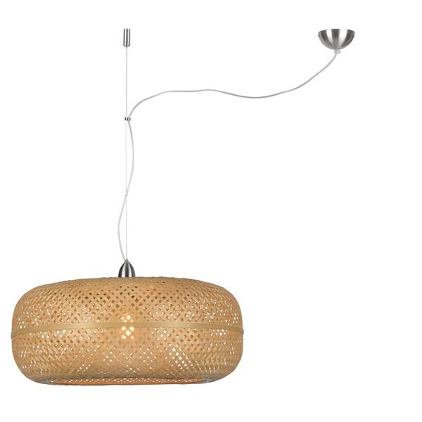Lampadaire Palawan Marron - Bambou - 60 x 25 x 60 cm