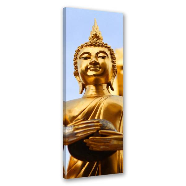 Tableau déco statue de bouddha 50 x 150 cm