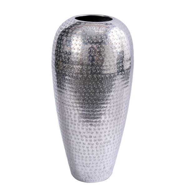 Vase ORIENTAL Silber - Metall - 25 x 50 x 25 cm