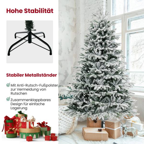 Weihnachtsbaum OY46545PQDE Grün - Kunststoff - 120 x 180 x 120 cm