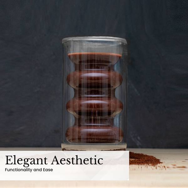 Kaffee Glas Tiara Höhe: 15 cm - 0.26 L