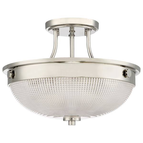 Mantle 2 Plafonnier Argenté