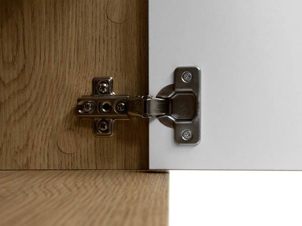 Sideboard Lygrint Schwarz - Marmor Schwarz Dekor - Eiche
