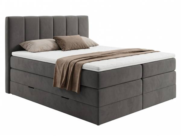 Boxspringbett Star Max Graphit - Liegefläche Breite: 180 cm