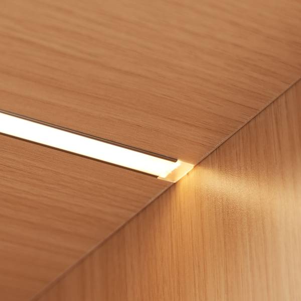 Standvitrine GLOWNatur Ⅴ Braun - Holzwerkstoff - 32 x 160 x 62 cm