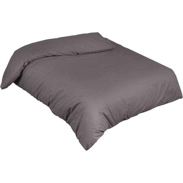 Bettdeckenbezug LUNA Dunkelgrau - 200 x 220 cm