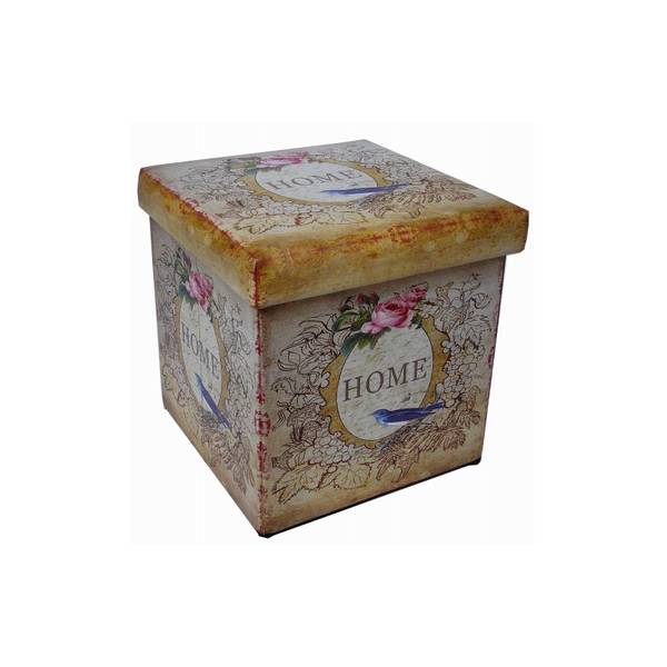 Sitzhocker - HOME Kunstleder - 32 x 32 x 32 cm