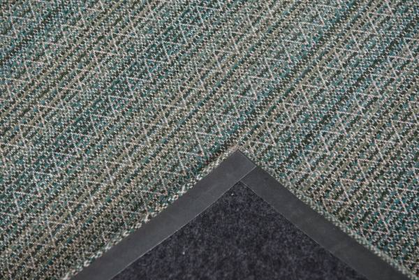Flachgewebter Teppich Giorgio Grau - Textil - 140 x 1 x 200 cm