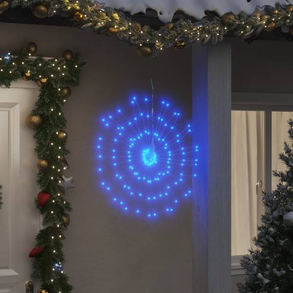 Lumière de noël 3030477-3 lot de 8 Bleu