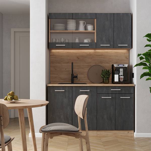 Façade de cuisine R-Line 42816 Gris - Bois manufacturé - 60 x 72 x 2 cm