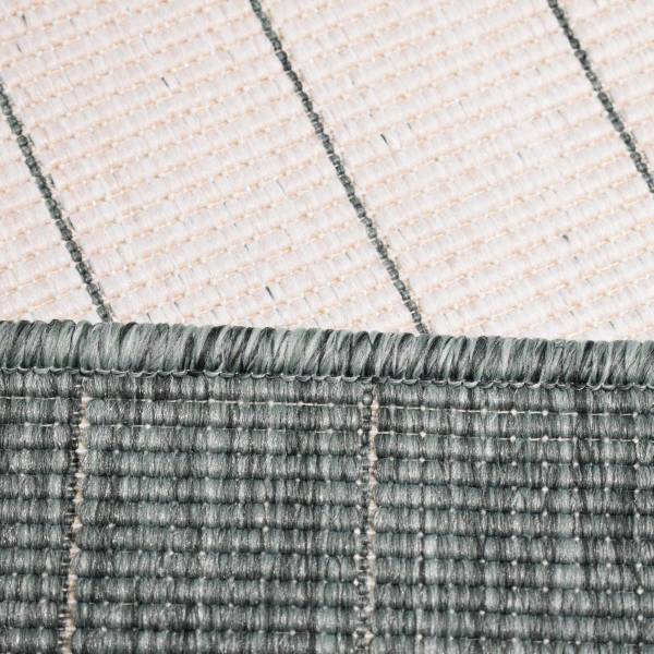 Tapis exterieur EX1 OU REVERSIBLE Vert - Matière plastique - 120 x 1 x 170 cm