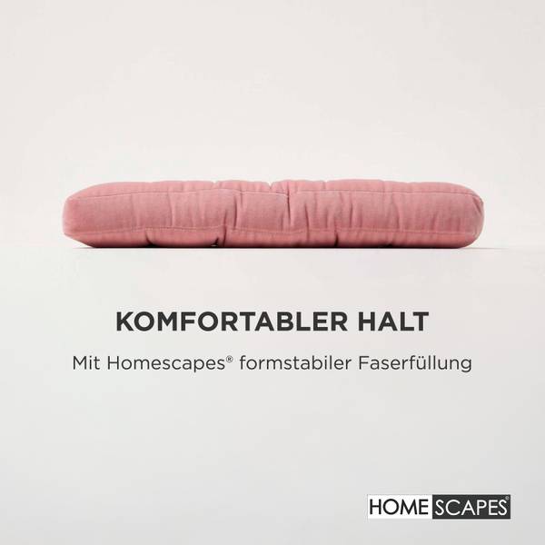 Coussin de chaise CHAIRPADVEL Rose foncé