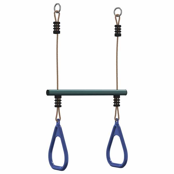 Trapezstange 4009276 Blau - Grün - Polyethylen - 1 x 67 x 40 cm