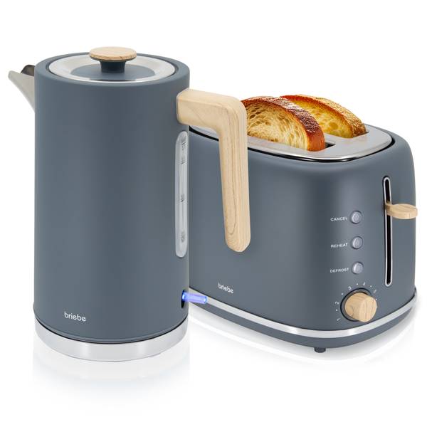 Frühstücksset SKT1167GRY 2-tlg. Grau