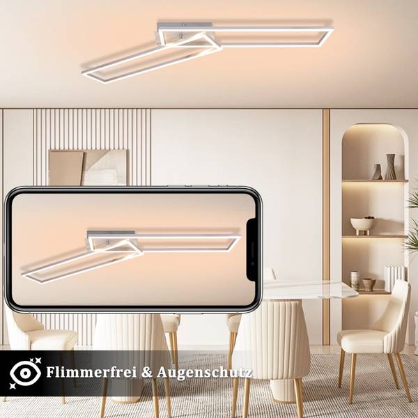 Plafonnier LED Morse 19 x 8 x 103 cm