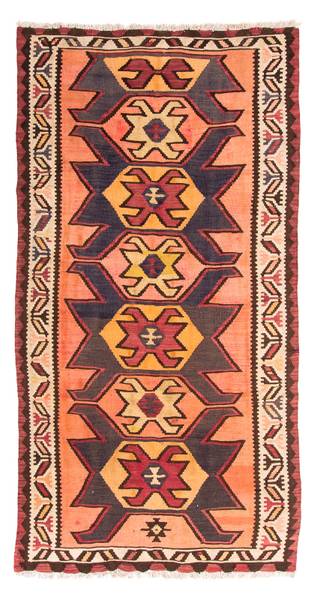 Orientteppich Läufer Oriental Wolle - 140 x 1 x 265 cm