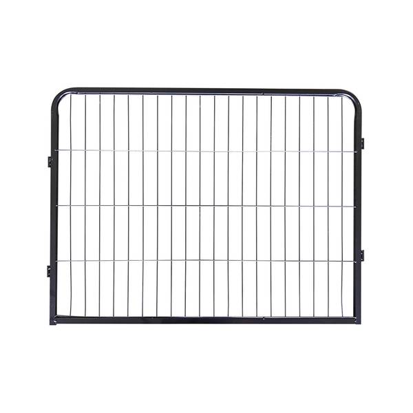 Welpenauslauf BARKI Grün - Metall - Kunststoff - 1 x 1 x 1 cm