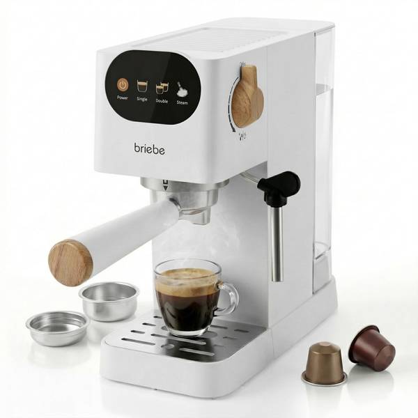 Kaffeemaschine Nordic EC1180WHT Weiß