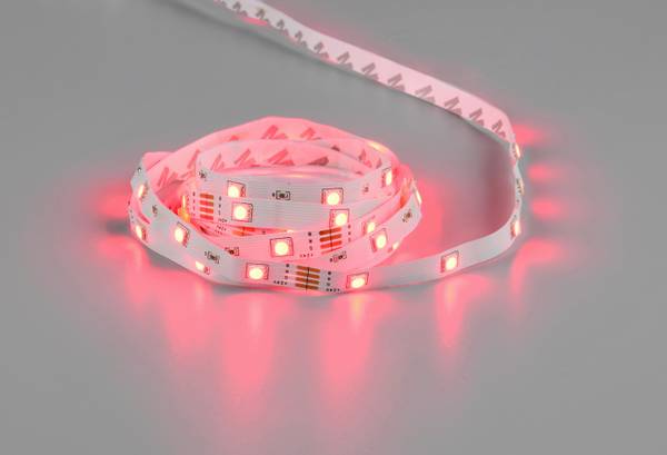LED-Strip LICHTI2 Weiß - Metall - Kunststoff - 1 x 1 x 1 cm