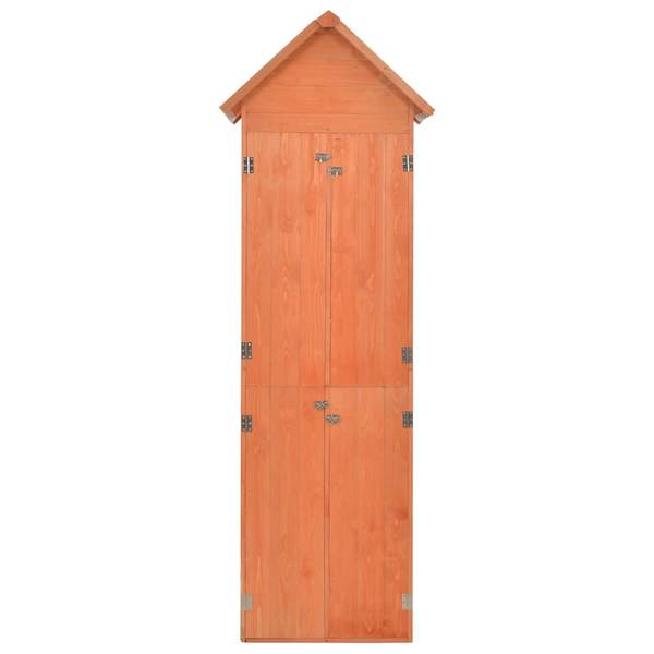 Geräteschuppen 170649 Braun - Holzwerkstoff - Metall - 60 x 213 x 71 cm
