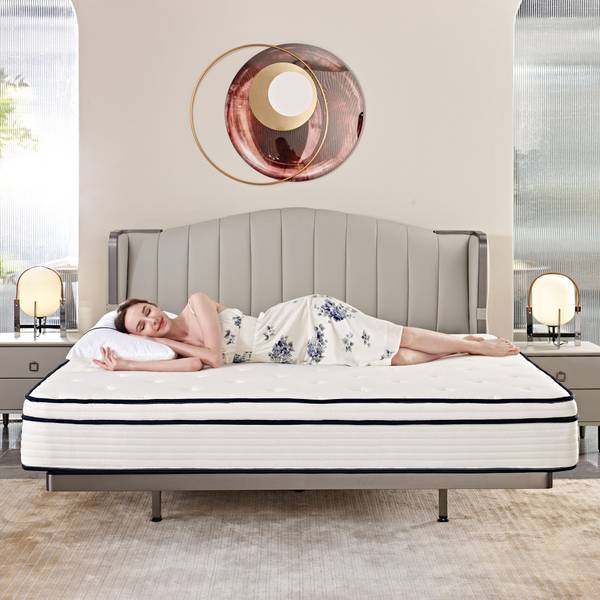Matratze KAANAA180 Weiß - 180 x 25 x 200 cm
