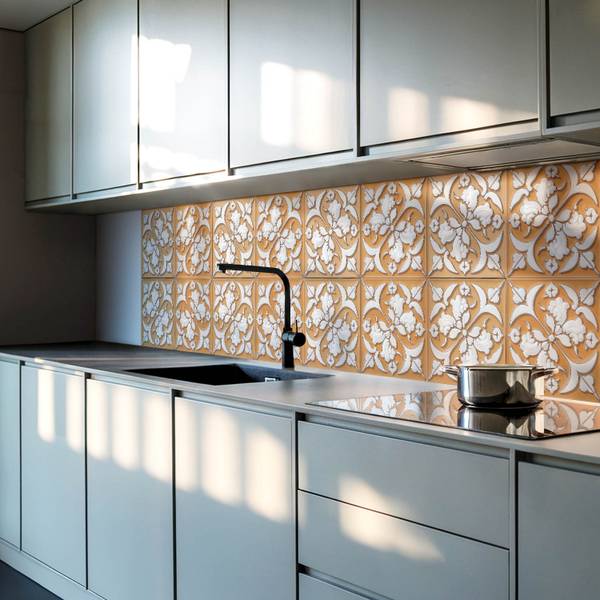 Klebepaneele Blumen Motiv 100 x 50 cm