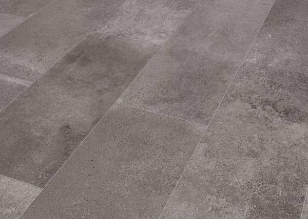 Laminatfliese ZEMENTESTRICH MODELL  T Grau - Holzwerkstoff - 28 x 8 x 60 cm