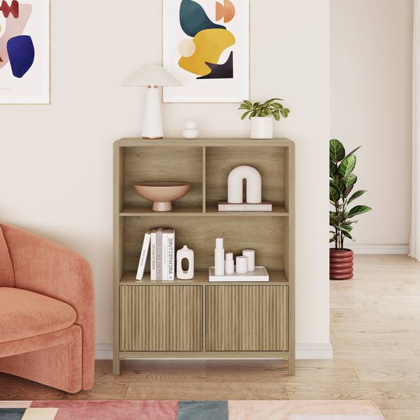 Highboard Lukkodso Eiche Rustikal Dekor