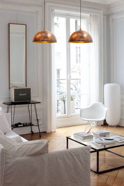 Hängeleuchte Kupfer Vintage Lampe 30 x 20 x 20 cm