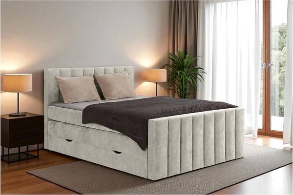 Boxspringbett VERANO Beige