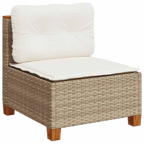 Garten-Lounge-Set 3036234-1 (7-teilig) Beige - Stahl - 63 x 62 x 63 cm