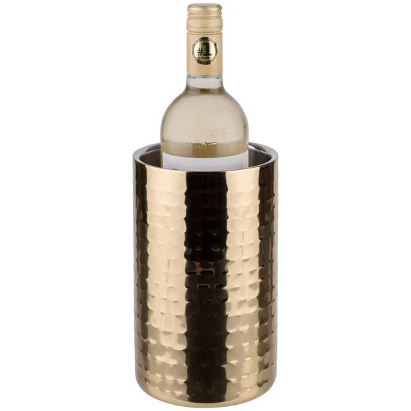 Flaschenkühler 36128 Gold - Metall - 12 x 20 x 12 cm