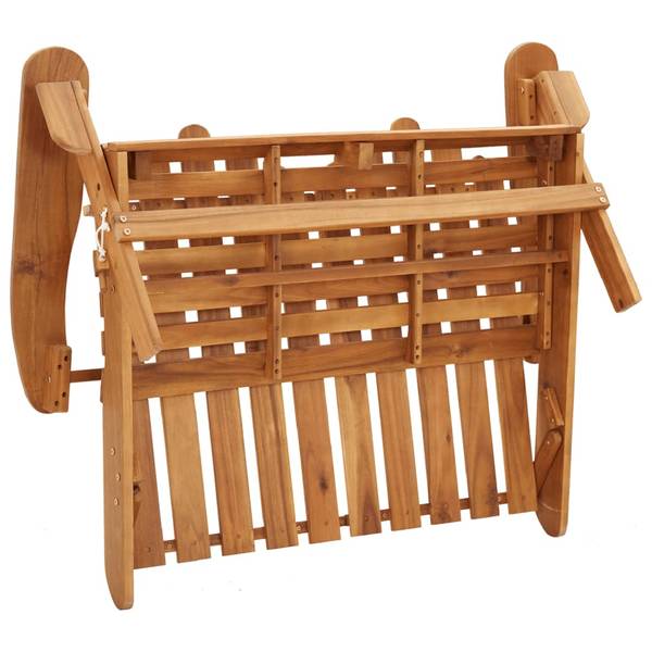 Loungeset 3017854-2 (4-delig) grijs - polyester - acacia - 75 x 90 x 84 cm