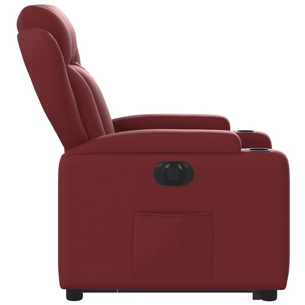 Elektrische Sta-opstoel 3032385-3 rood - roodbruin