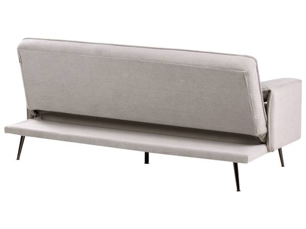 3-Sitzer Sofa VAYLA Grau - Silber