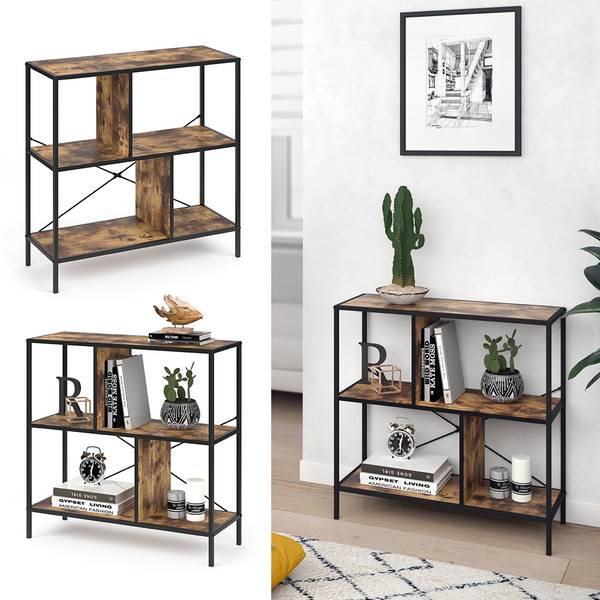 Raumteiler Fyrk 31078 Eiche Antik Dekor - Höhe: 79 cm