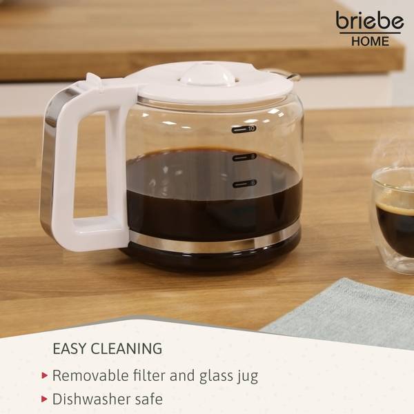 Filterkaffeemaschine Elegance CM1171WHT Weiß