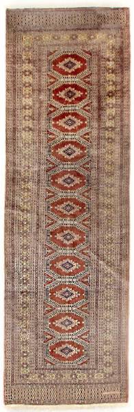 Orientteppich Läufer Oriental Rot - Wolle - 97 x 1 x 300 cm