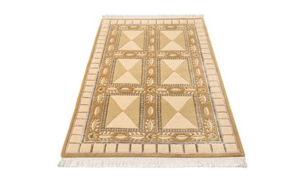 Tapis Darya CCXXXIV Marron - Laine - 91 x 1 x 150 cm