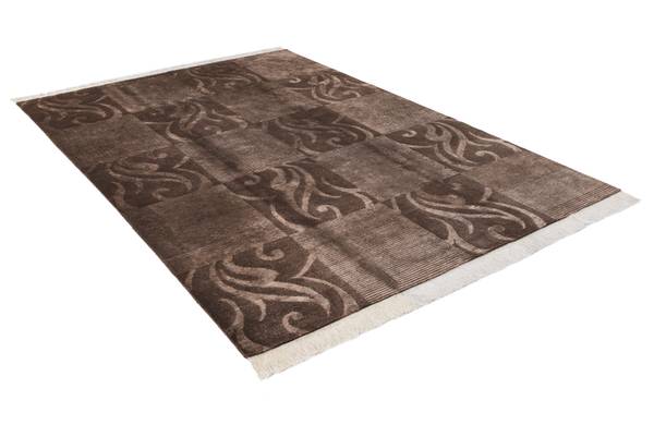 Tapis Darya XXXVIII Marron - Laine - 173 x 1 x 244 cm