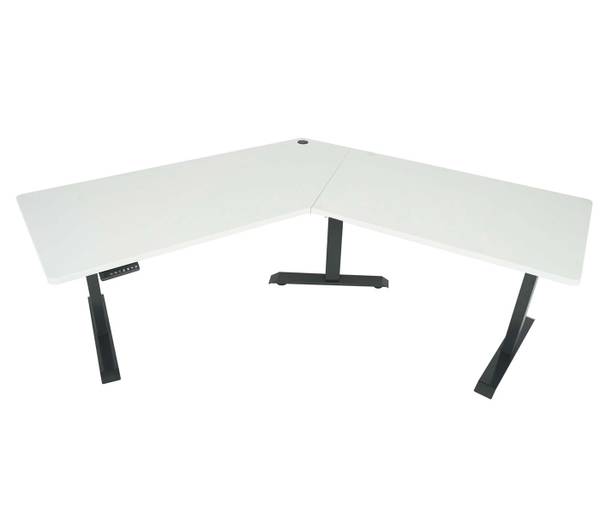 Schreibtisch Fort White Anthrazit - Weiß