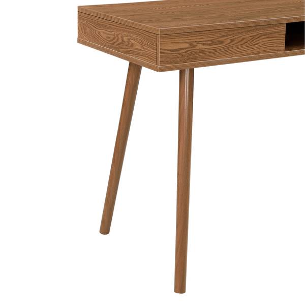 Bureau Habo Marron - Bois manufacturé - 115 x 75 x 48 cm