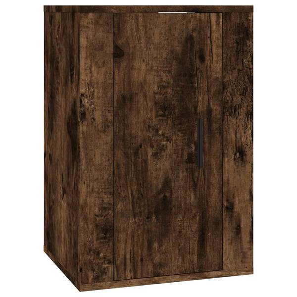 Tv-kast 3030001 Set van 2 bruin - plaatmateriaal op houtbasis - 80 x 40 x 34 cm
