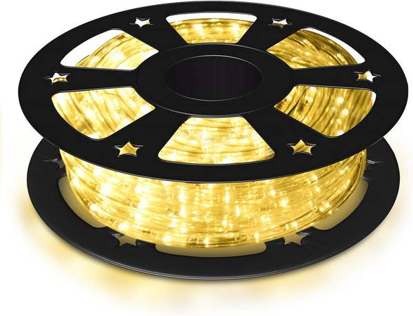 20M LED Lichterschlauch Weiß - Kunststoff - 30 x 10 x 30 cm