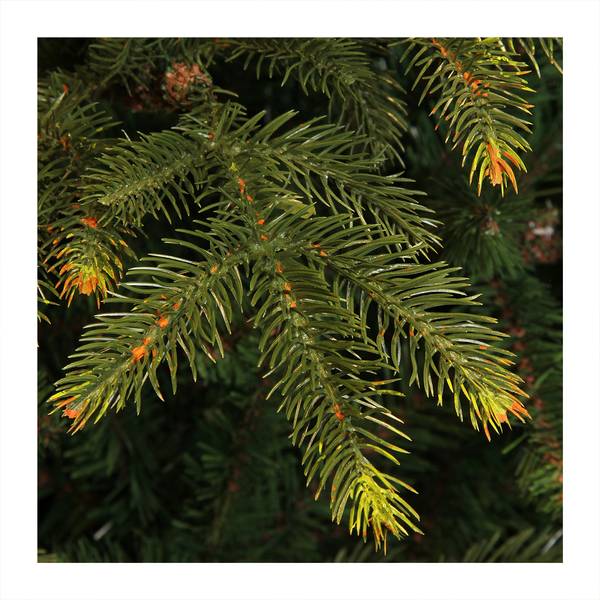 Künstlicher Weihnachtsbaum Vancouver Grün - Kunststoff - 109 x 155 x 109 cm