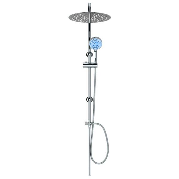 Dusch 145056 Silber - Edelstahl - 1 x 95 x 150 cm