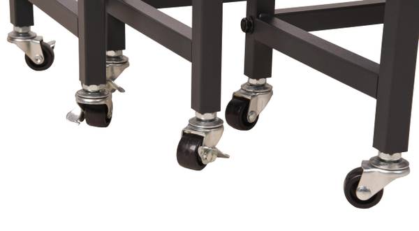 Pflanzbank JAKOB (3er-Set) Schwarz - Metall - 20 x 45 x 70 cm