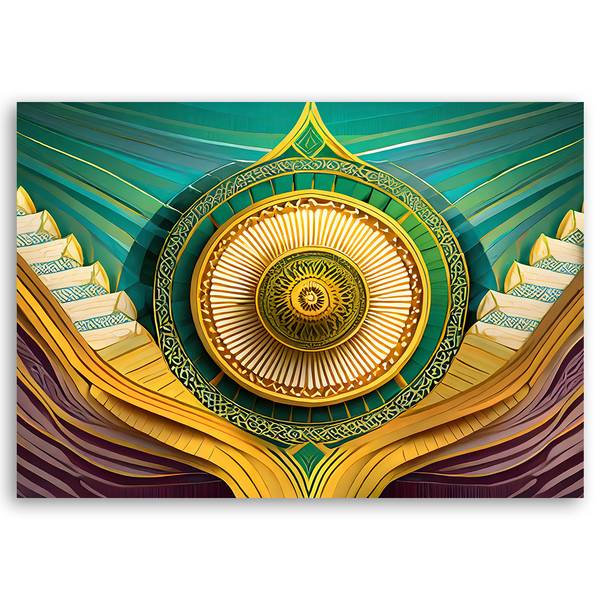 Canvas schilderij Mandalas 100 x 70 cm