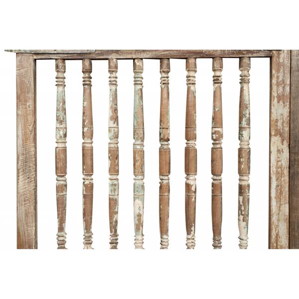Gartentor DORF Braun - Massivholz - 15 x 204 x 227 cm